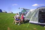 There are two camping fields to choose from on-site