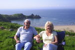 Pitches overlooking Three Cliffs Bay